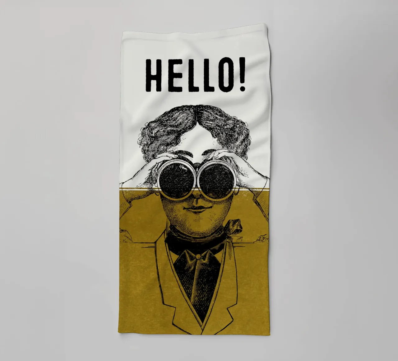 Hello asciugamano da bagno da lazydaypaper