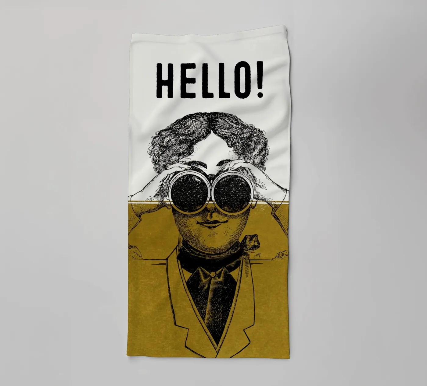 Hello badhanddoek van lazydaypaper