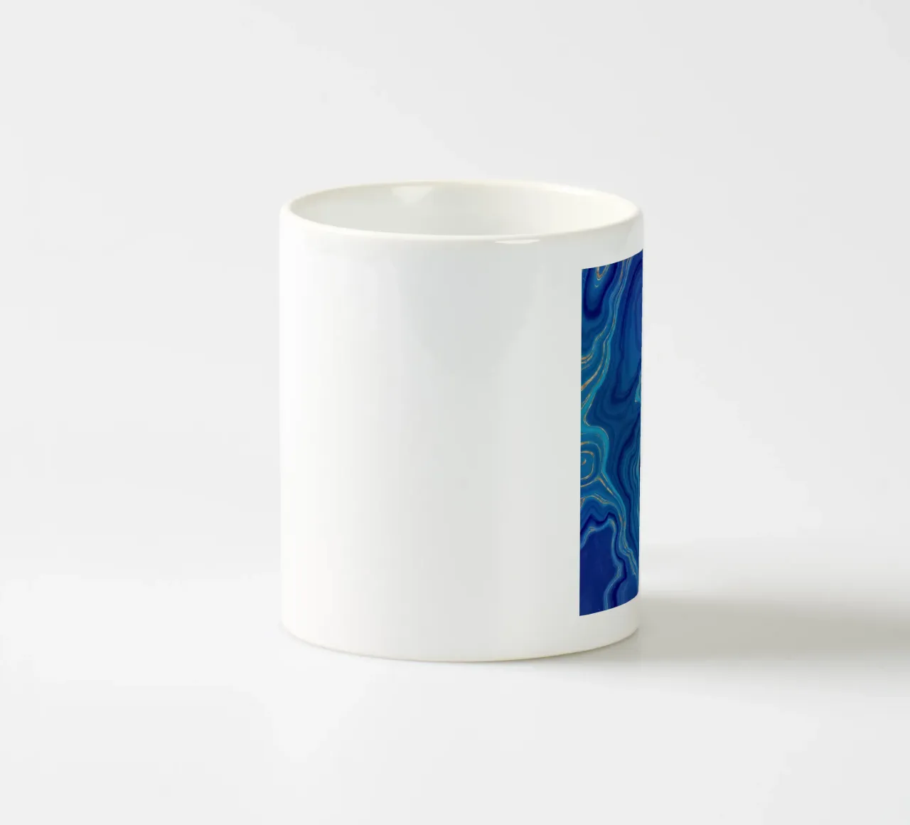 Texture agata blu 04 tazza in ceramica da Gemstone Textures