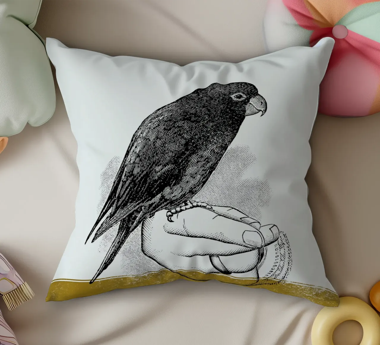 Learn To Fly cuscino da lazydaypaper
