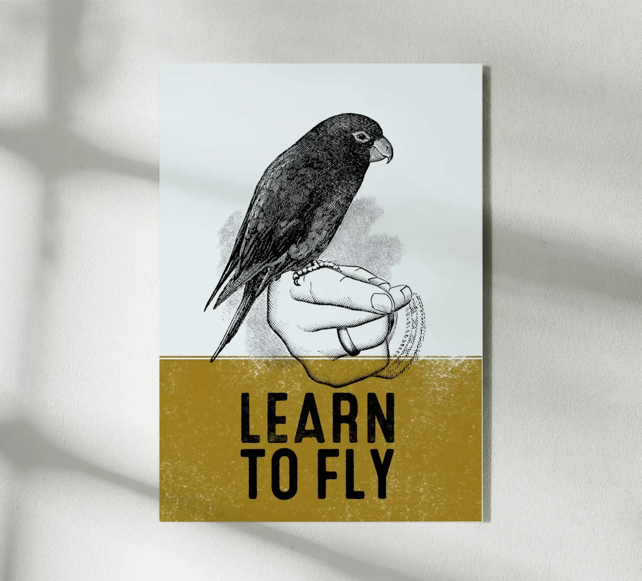 Learn To Fly plexiglass da lazydaypaper