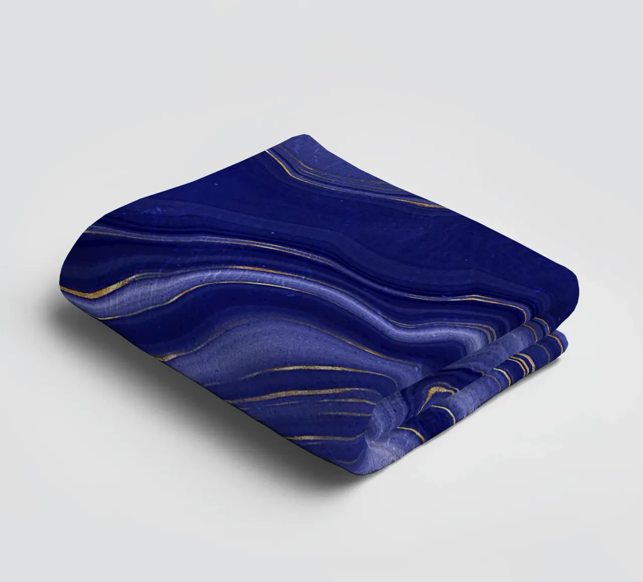 Agata blu Texture 06 asciugamano da bagno da Gemstone Textures