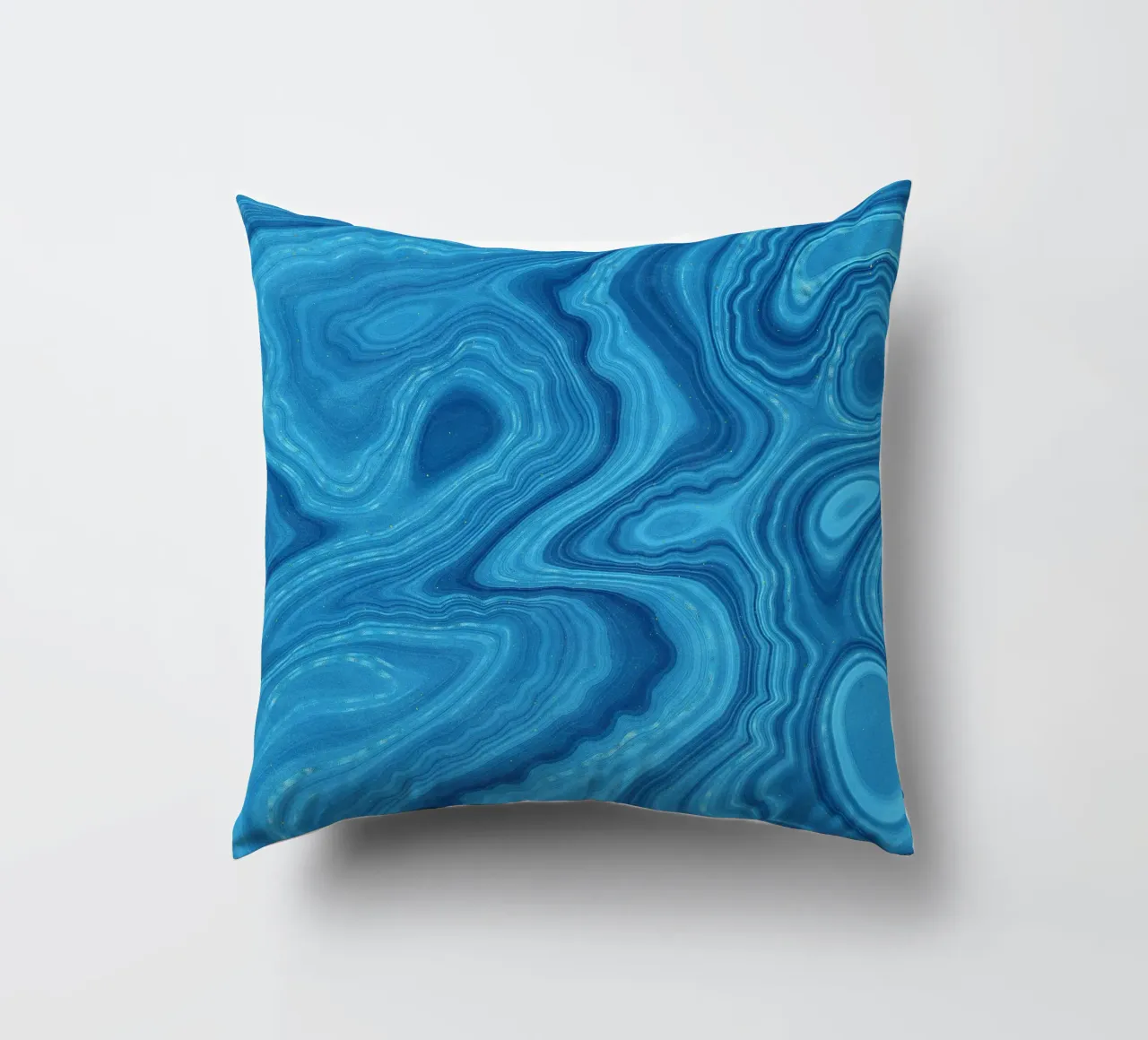 Texture agata blu 07 cuscino da Gemstone Textures