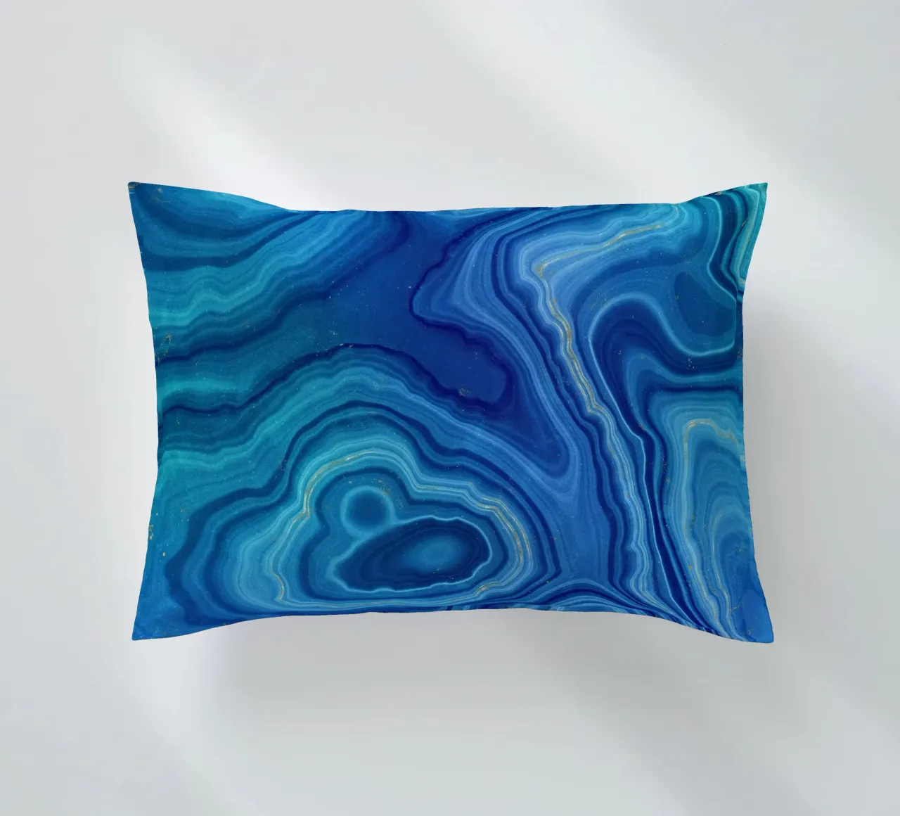 Texture agata blu 08 cuscino da Gemstone Textures