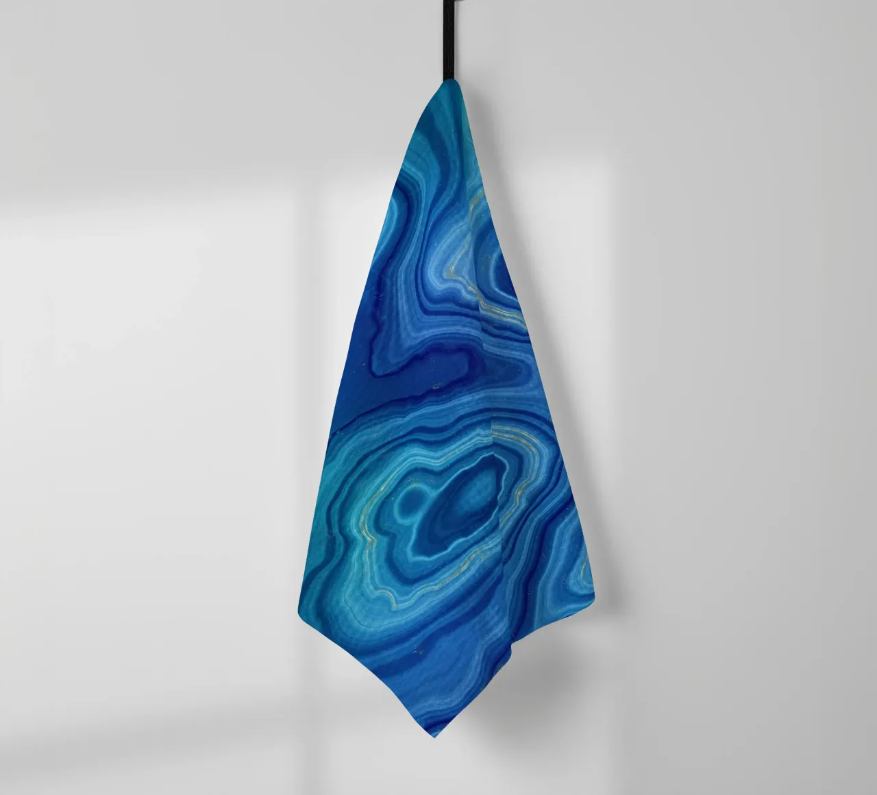 Texture de l'agate bleue 08 torchon de Gemstone Textures