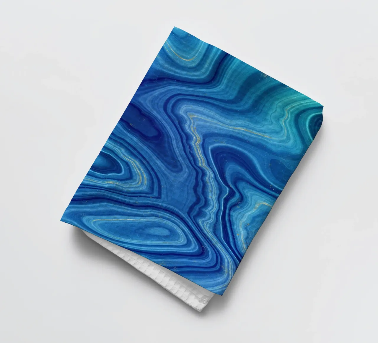 Texture de l'agate bleue 08 torchon de Gemstone Textures