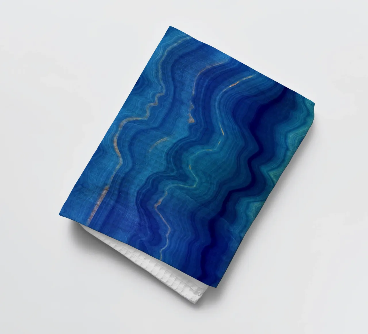 Texture de l'agate bleue 09 torchon de Gemstone Textures