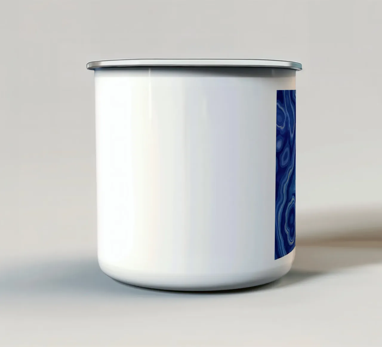 Agata blu Texture 10 tazza in smalto da Gemstone Textures