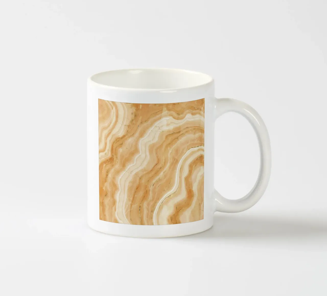 Texture Agata d'oro 01 tazza in ceramica da Gemstone Textures