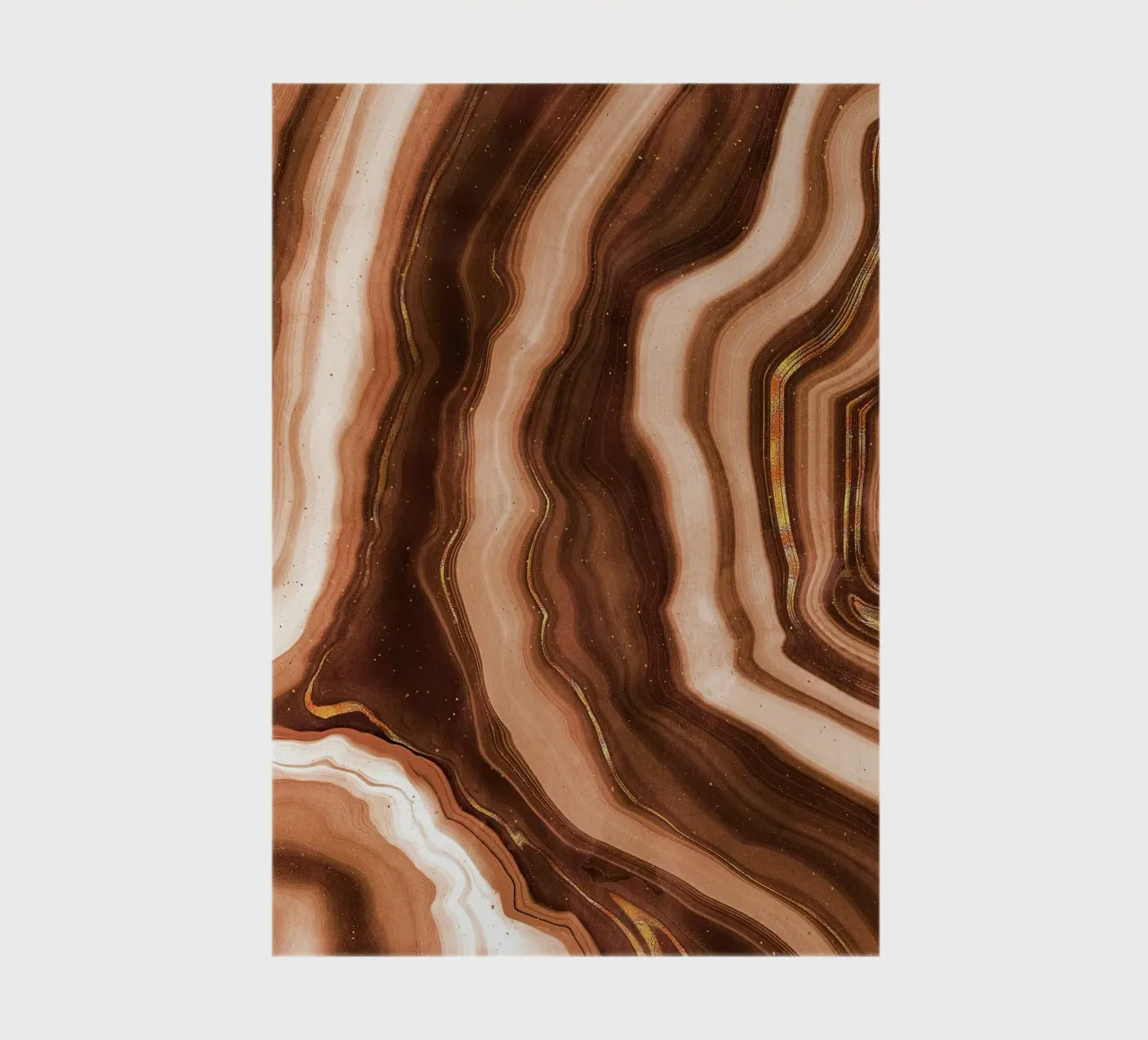 Golden Agate Texture 02 notebook by Gemstone Textures