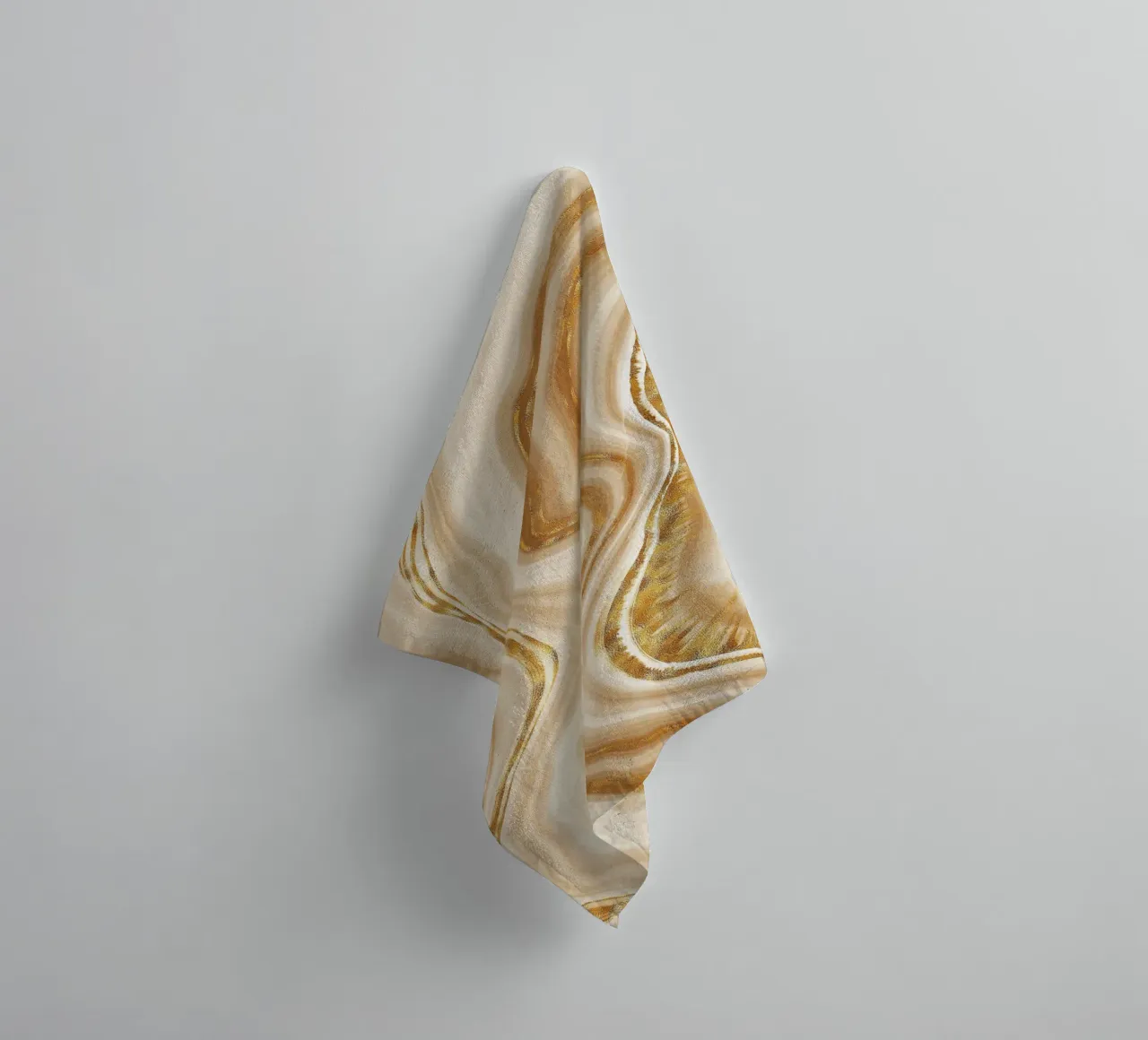 Golden Agate Texture 03 towel by Gemstone Textures