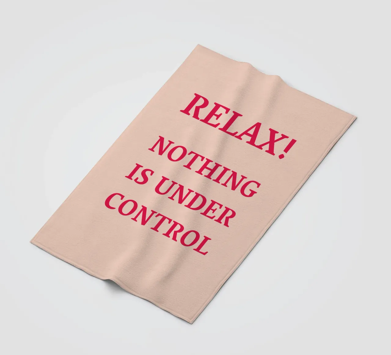 Relax! Nothing is under control coperta in pile da Illustration Raissa Oltmanns