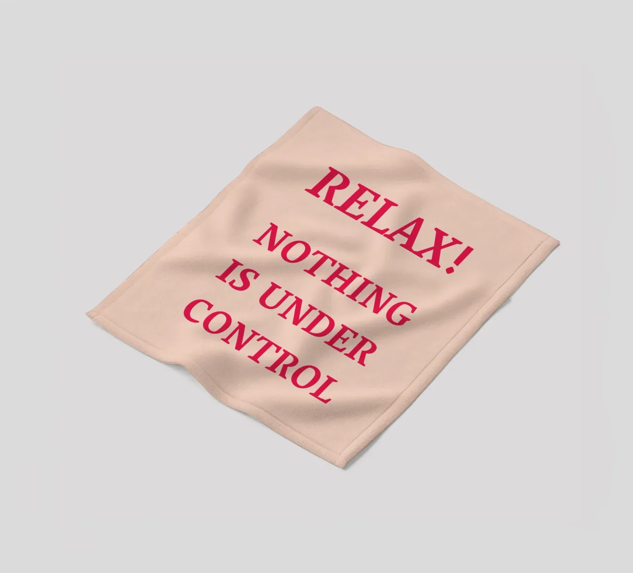 Relax! Nothing is under control coperta in pile da Illustration Raissa Oltmanns