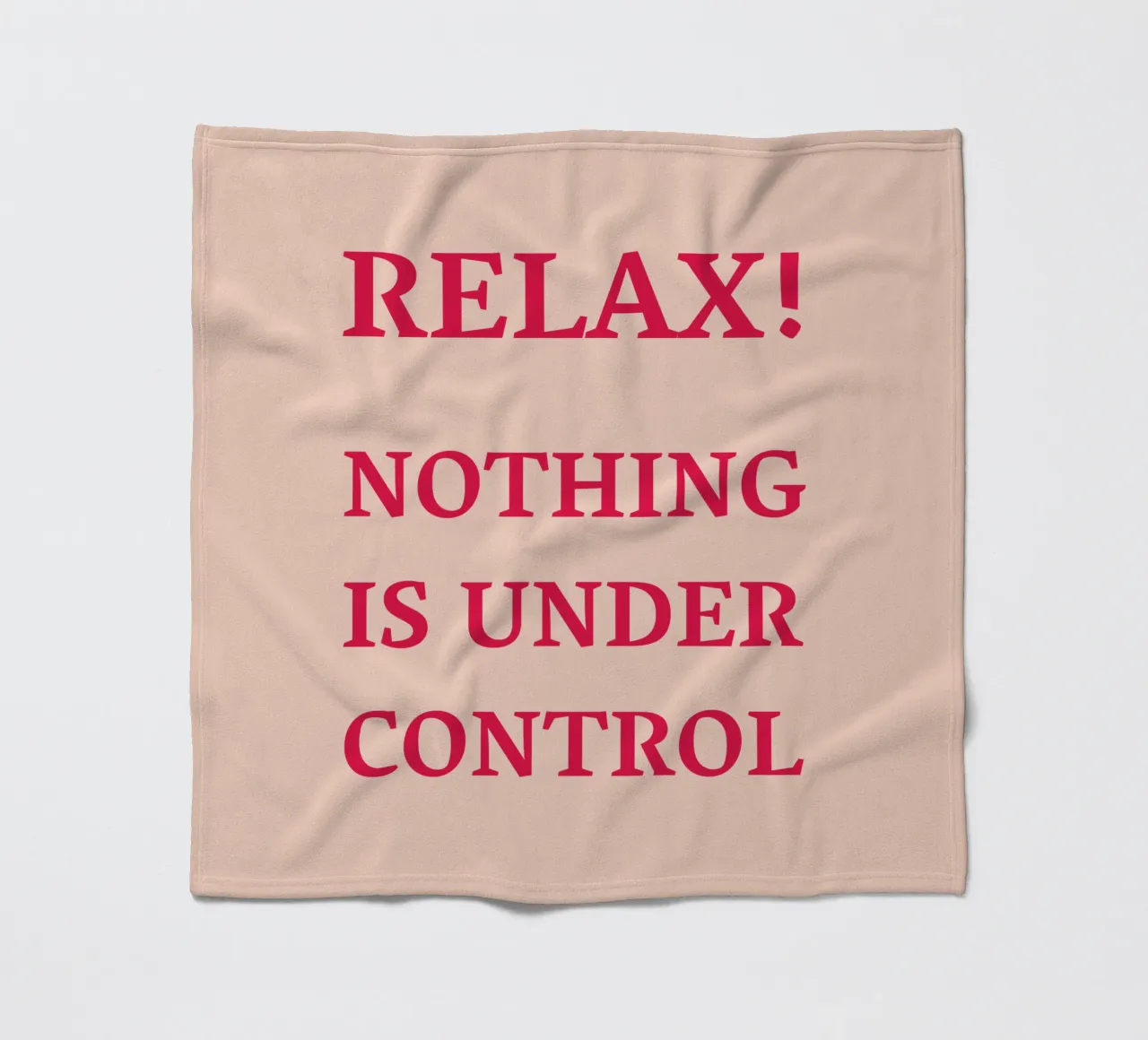 Relax! Nothing is under control coperta in pile da Illustration Raissa Oltmanns