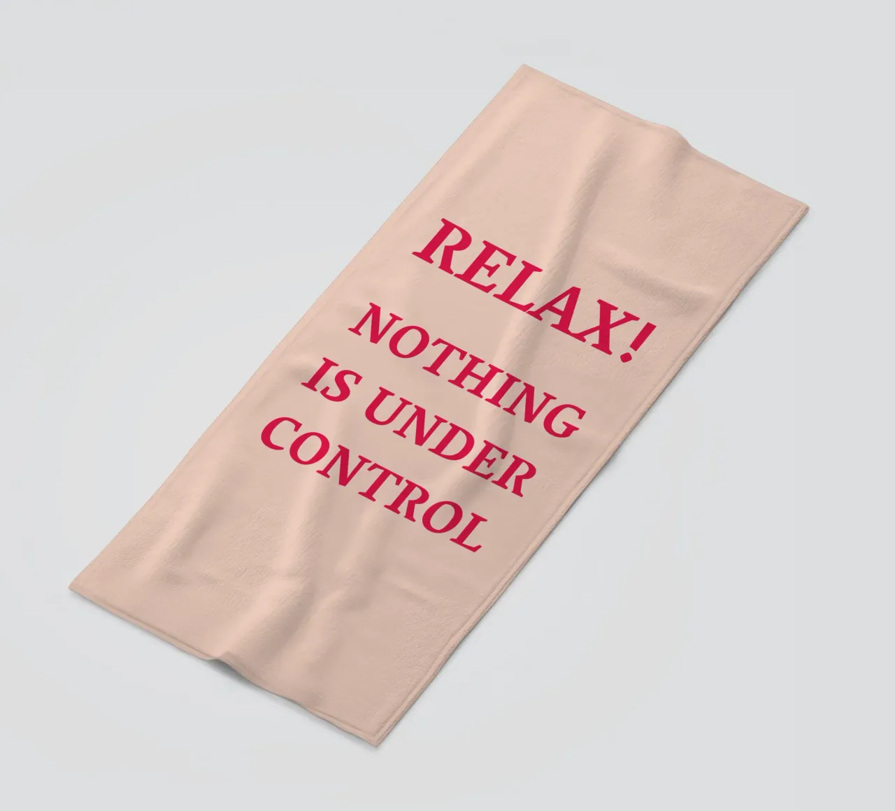 Relax! Nothing is under control telo mare da Illustration Raissa Oltmanns