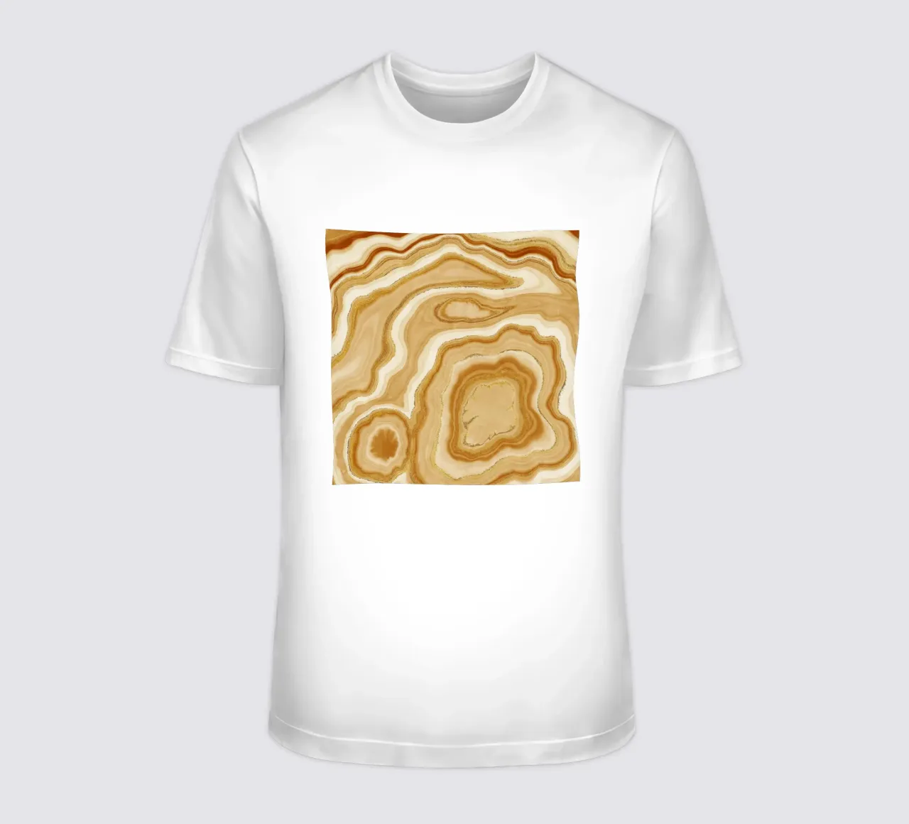 Agata d'oro Texture 05 t-shirt da Gemstone Textures