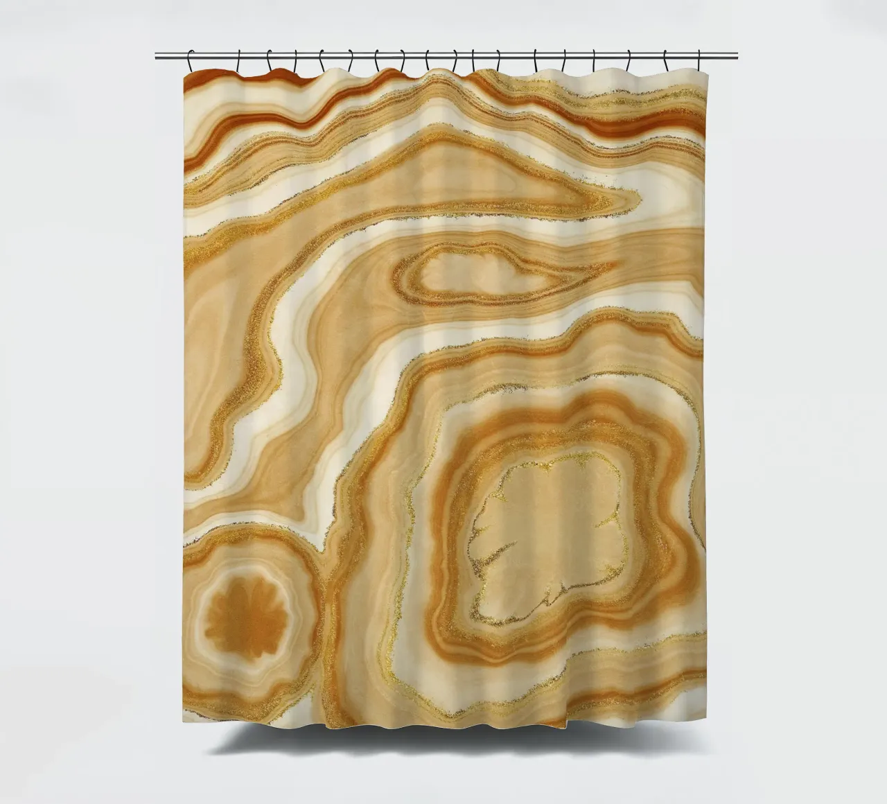 Agata d'oro Texture 05 tenda da doccia da Gemstone Textures
