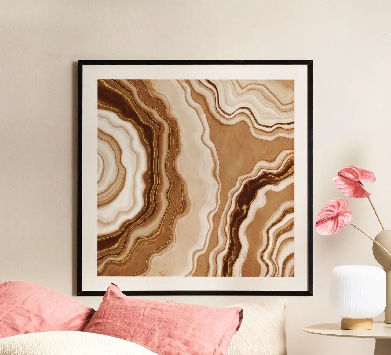 Agata d'oro Texture 06 poster da Gemstone Textures