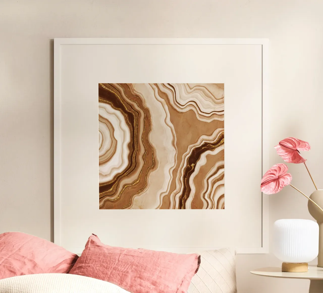 Agata d'oro Texture 06 poster da Gemstone Textures