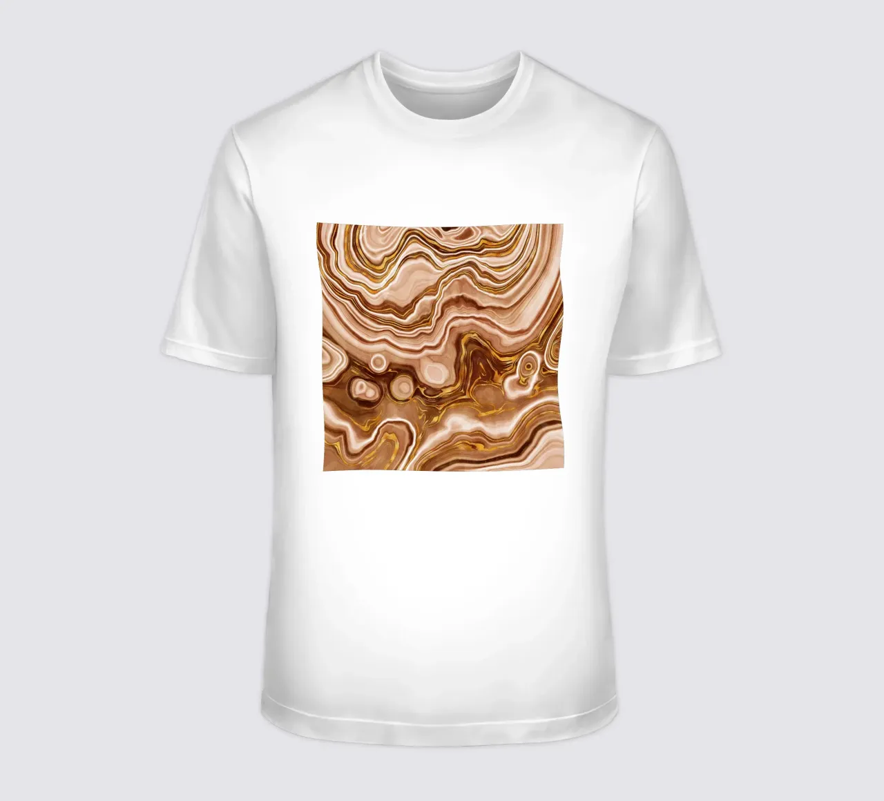 Agata d'oro Texture 09 t-shirt da Gemstone Textures