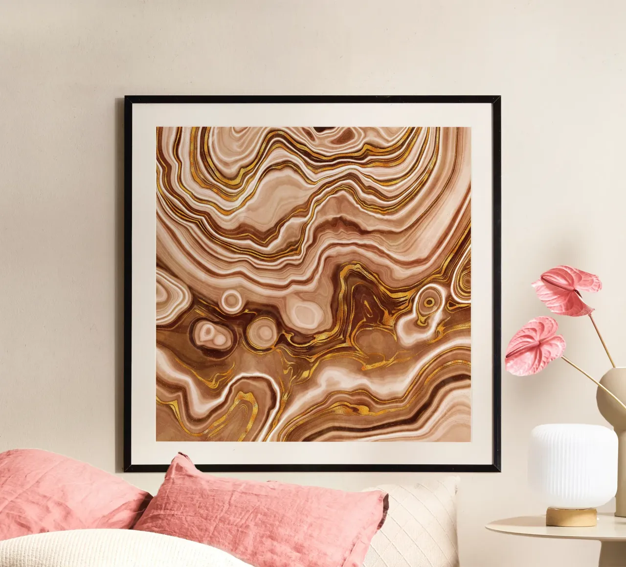 Agata d'oro Texture 09 poster da Gemstone Textures