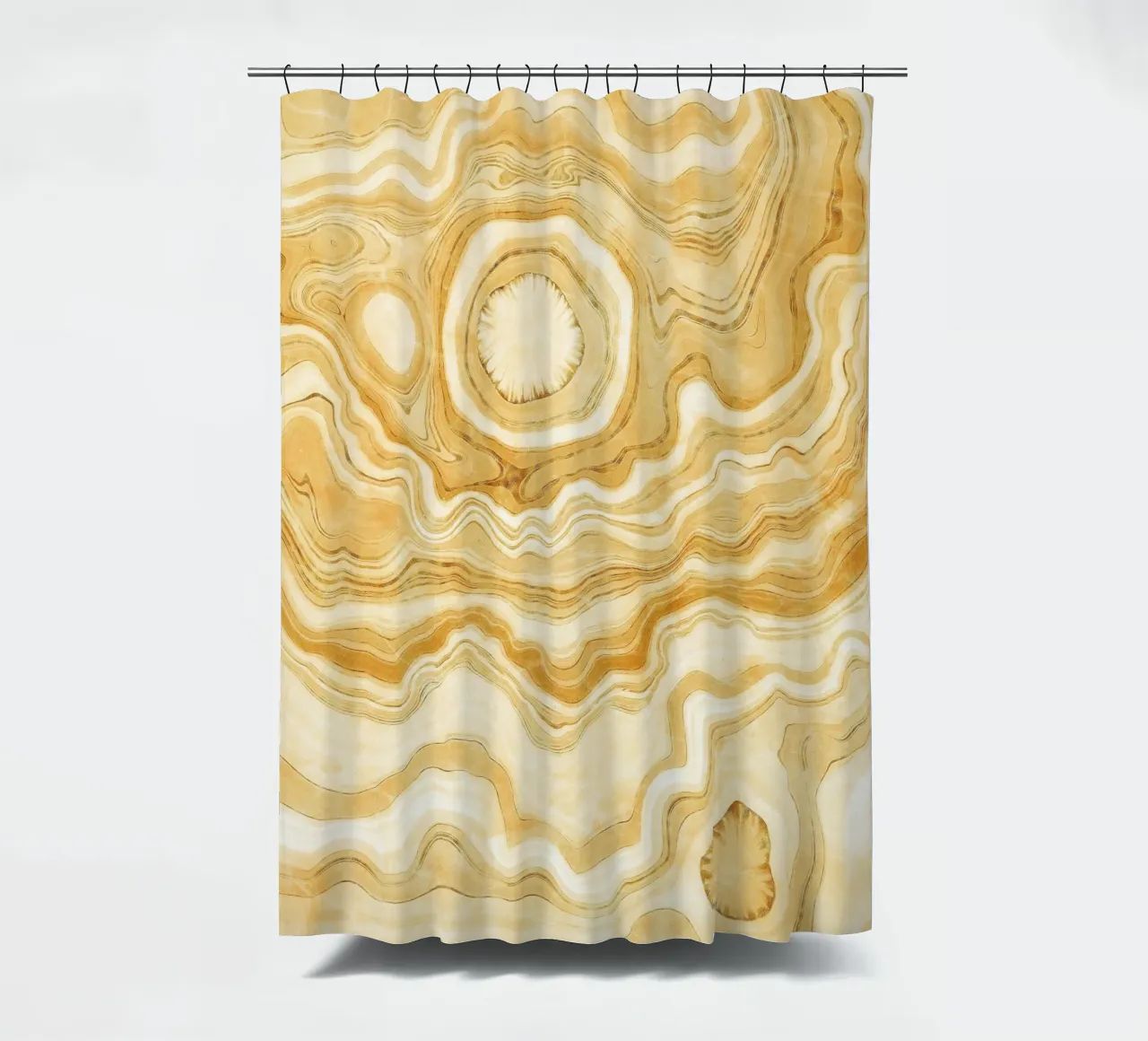 Agata d'oro Texture 10 tenda da doccia da Gemstone Textures