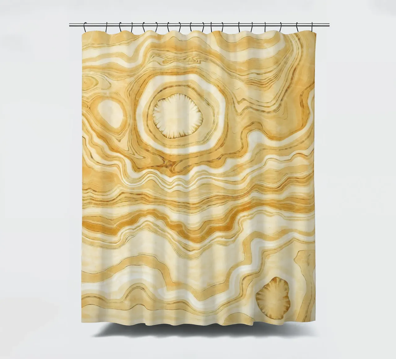 Agata d'oro Texture 10 tenda da doccia da Gemstone Textures