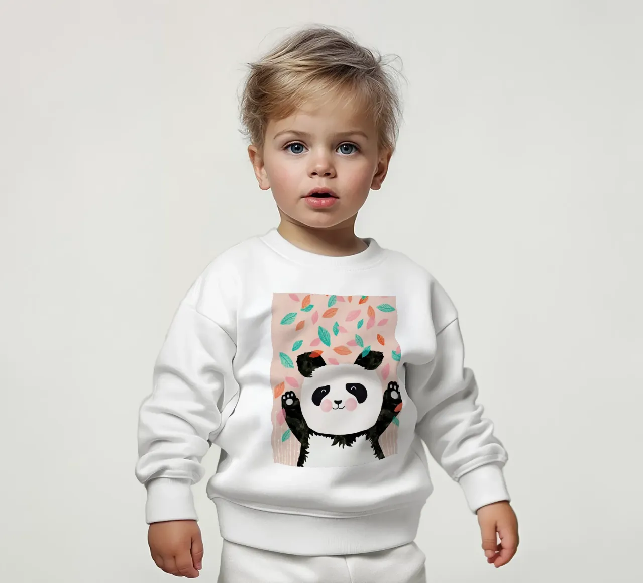 Panda felpa neonato da treechild