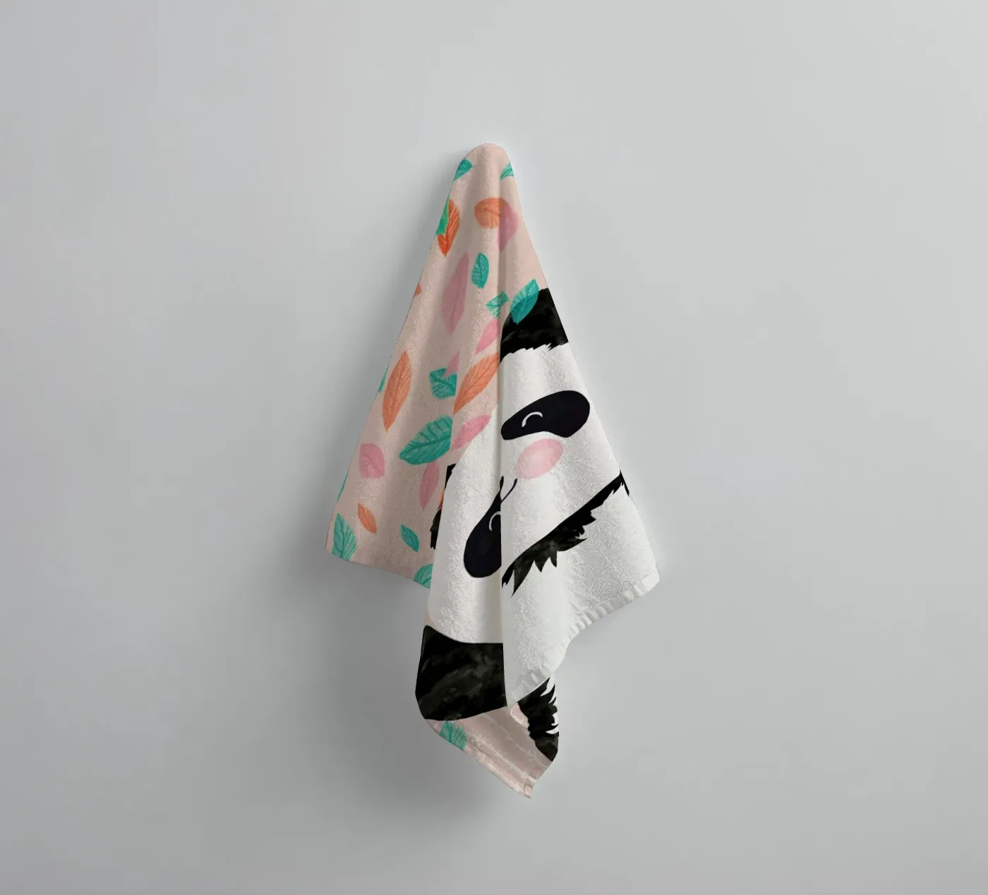 Panda badhanddoek van treechild