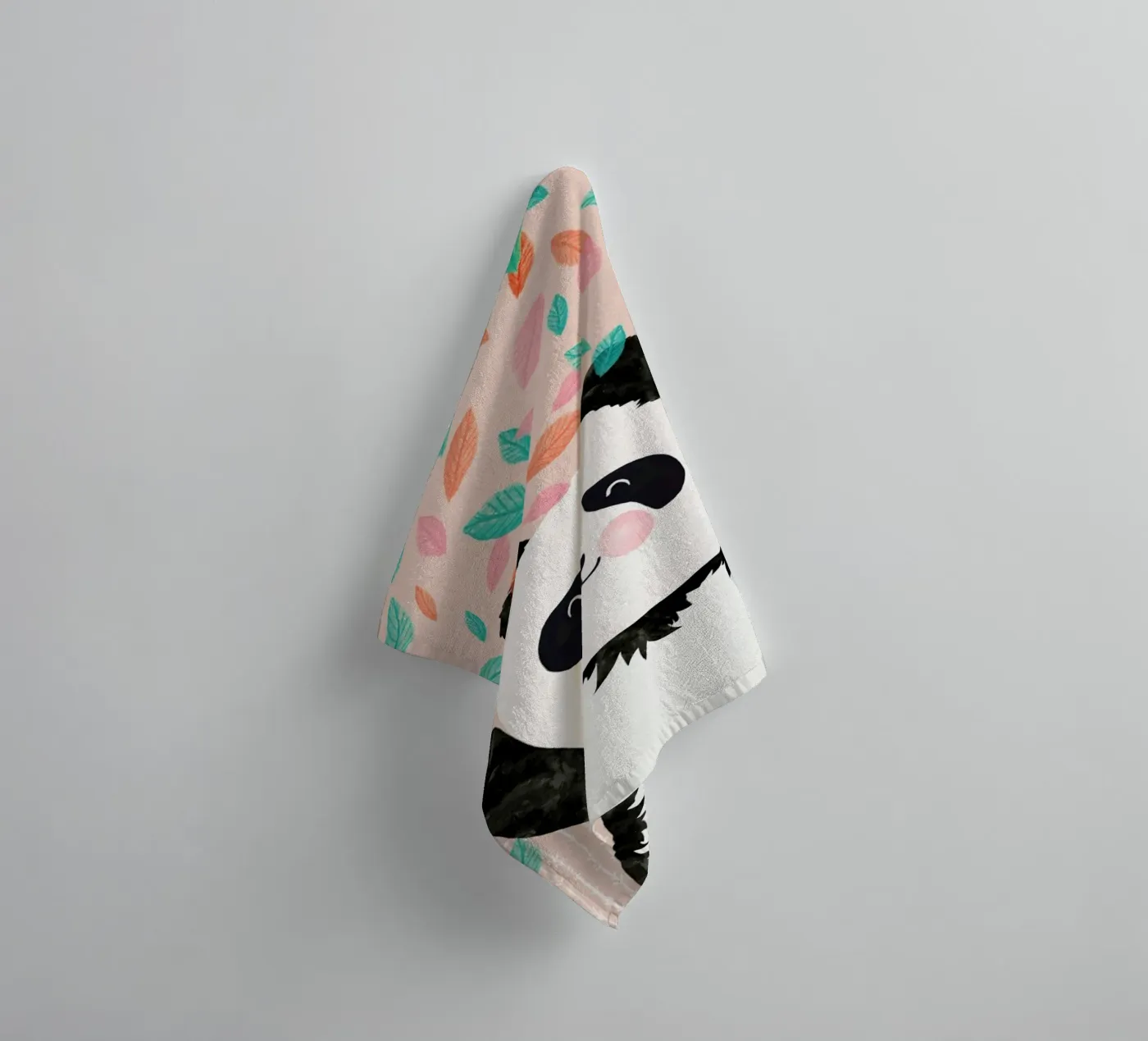 Panda towel by treechild