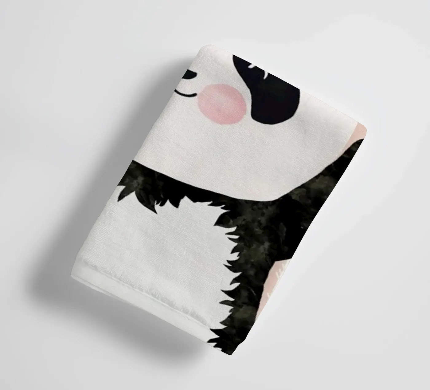 Panda towel by treechild
