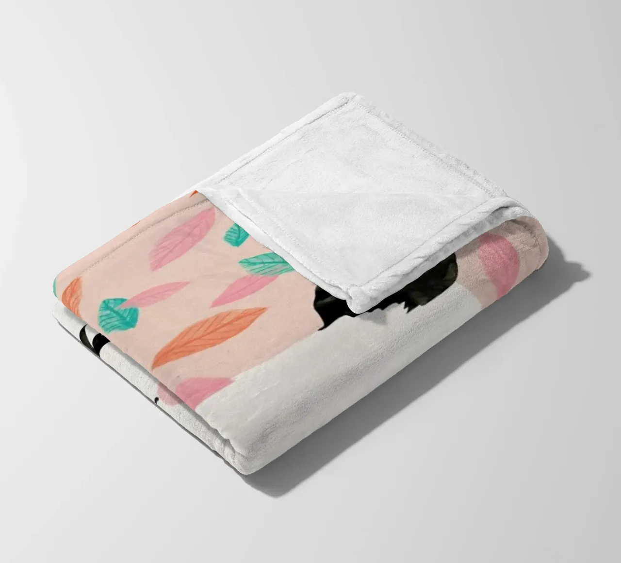 Panda plaid polaire de treechild