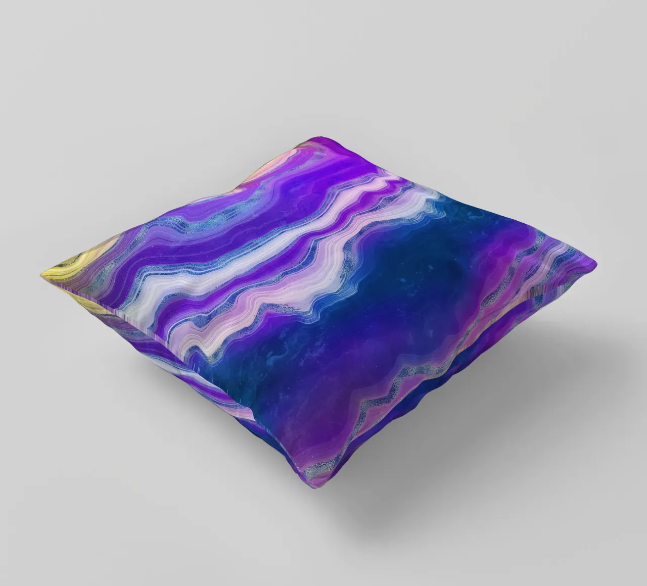 Texture agata neon 02 cuscino da Gemstone Textures
