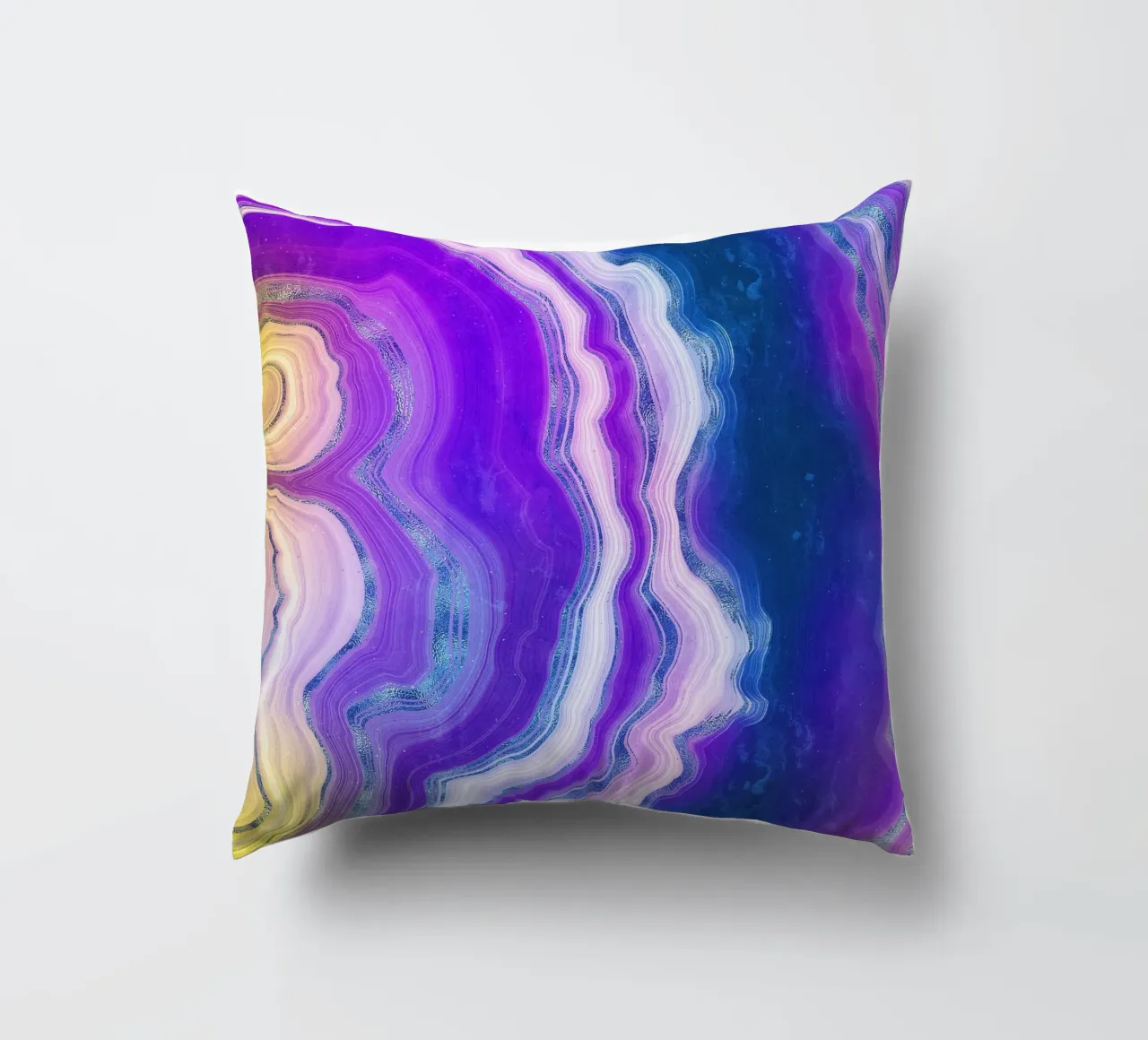 Texture agata neon 02 cuscino da Gemstone Textures