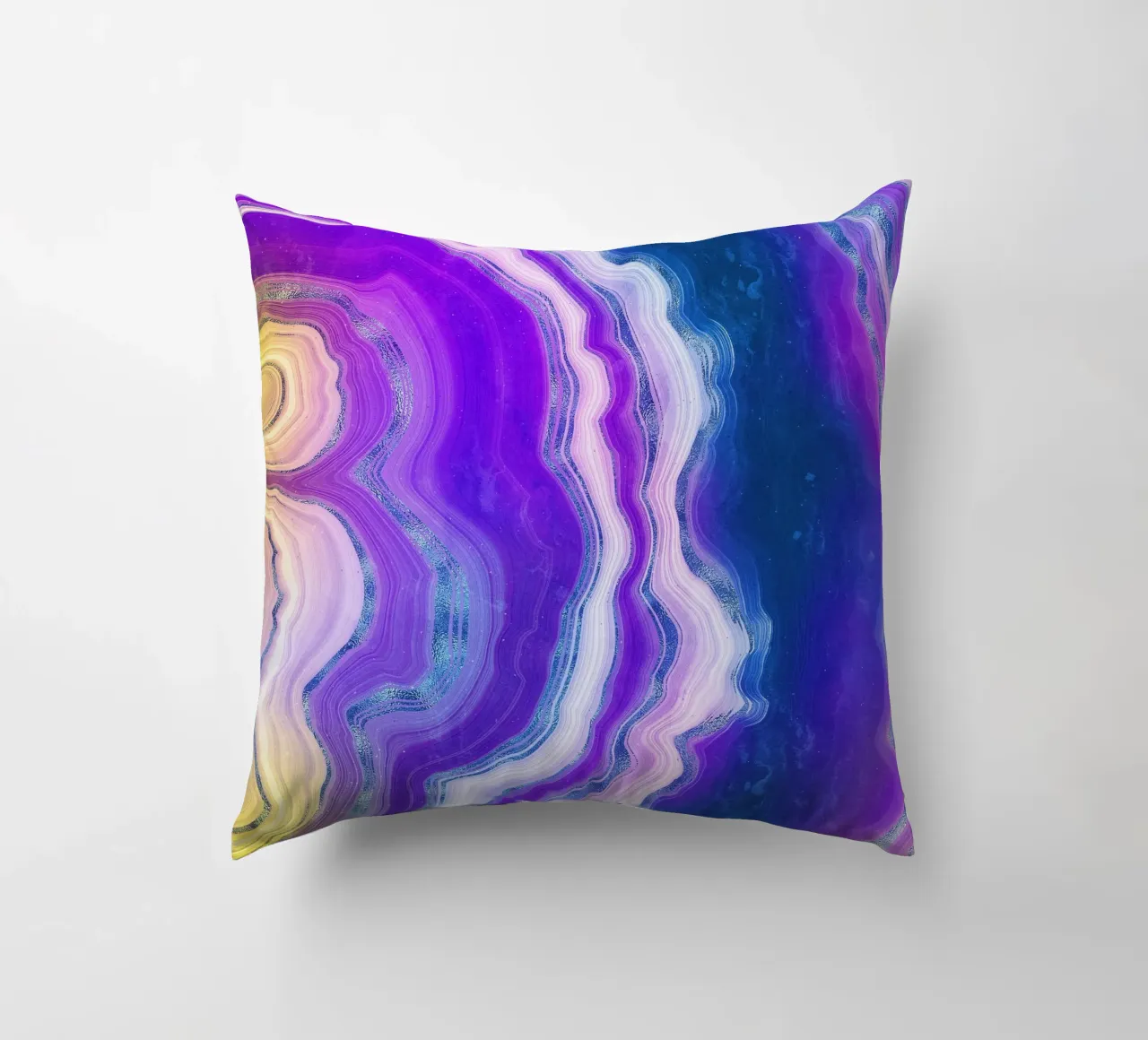 Texture agata neon 02 cuscino da Gemstone Textures
