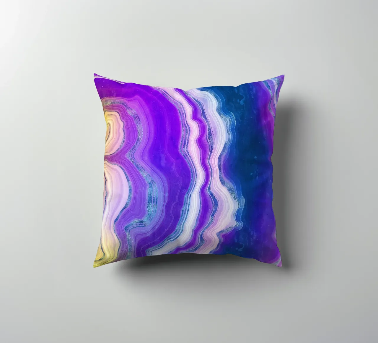 Texture agata neon 02 cuscino da Gemstone Textures