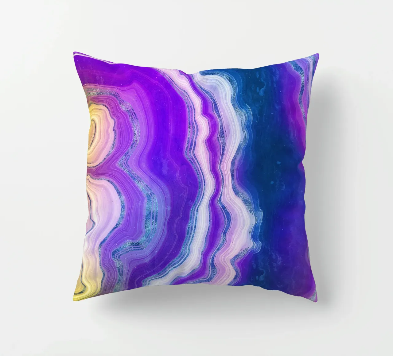 Texture agata neon 02 cuscino da Gemstone Textures