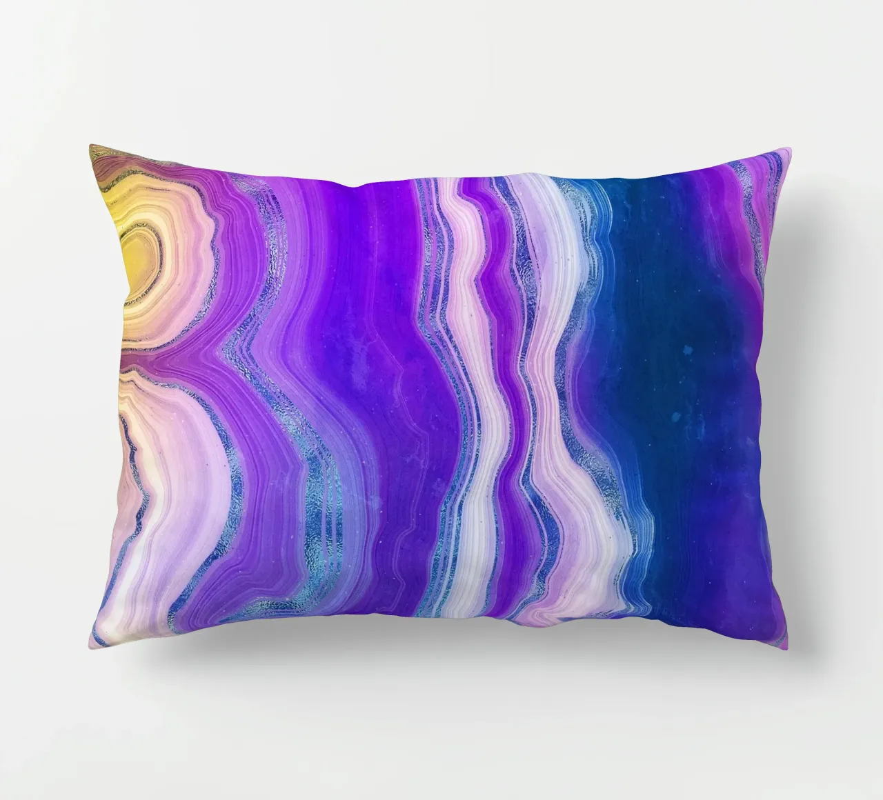 Texture agata neon 02 cuscino da Gemstone Textures