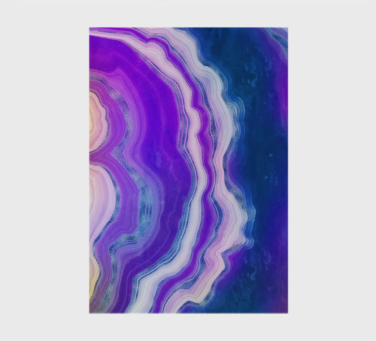 Neon Agate Texture 02 notebook by Gemstone Textures