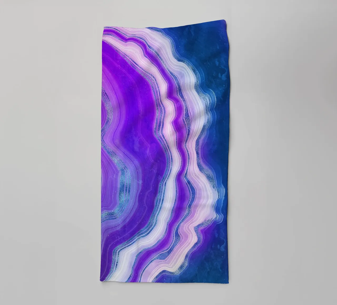 Neon Agate Texture 02 towel by Gemstone Textures