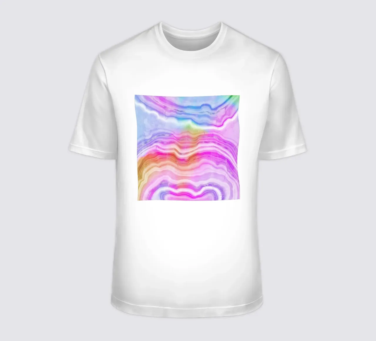 Texture agata neon 03 t-shirt da Gemstone Textures