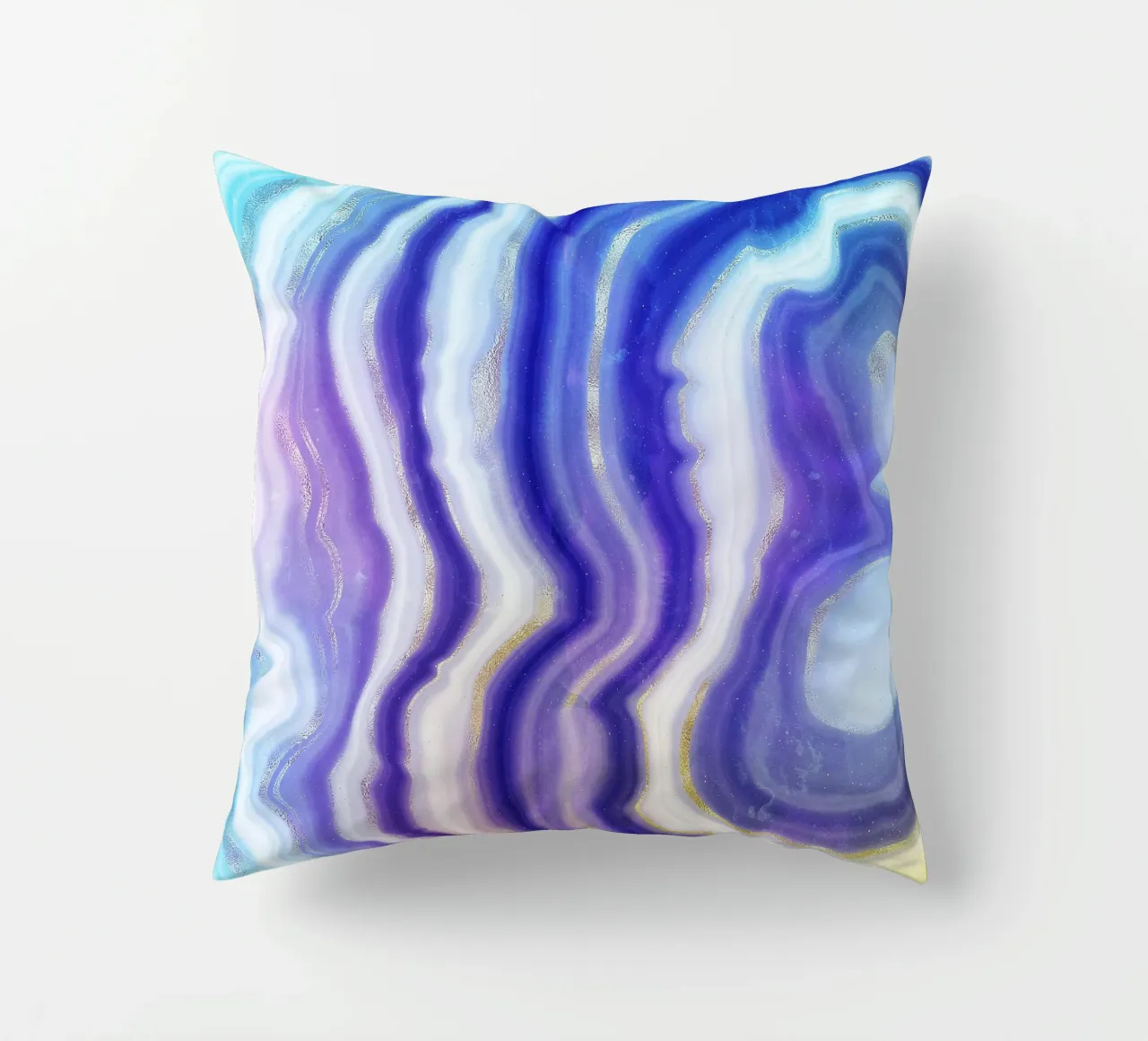 Agata neon Texture 05 cuscino da Gemstone Textures