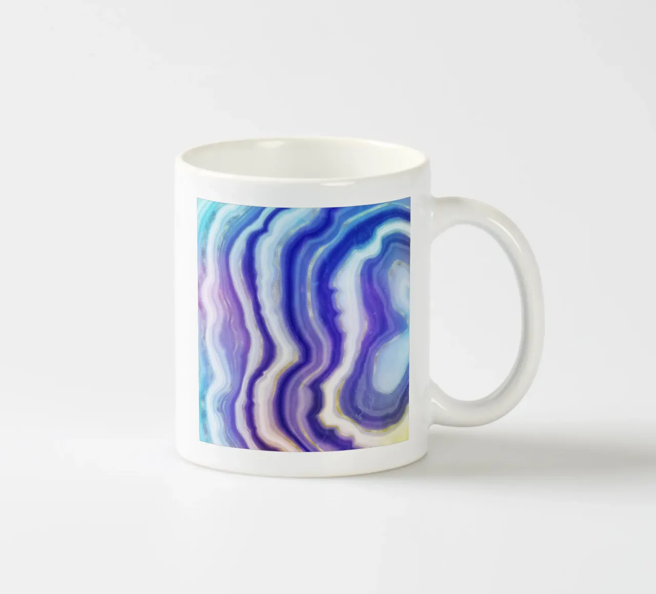 Agata neon Texture 05 tazza in ceramica da Gemstone Textures