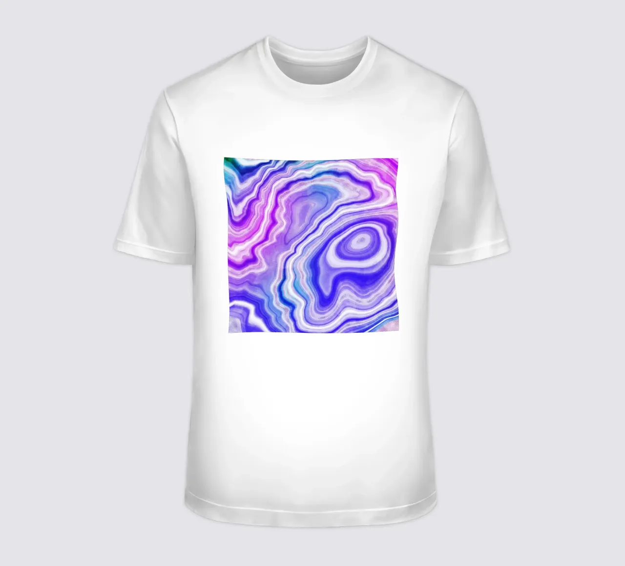 Agata neon Texture 06 t-shirt da Gemstone Textures