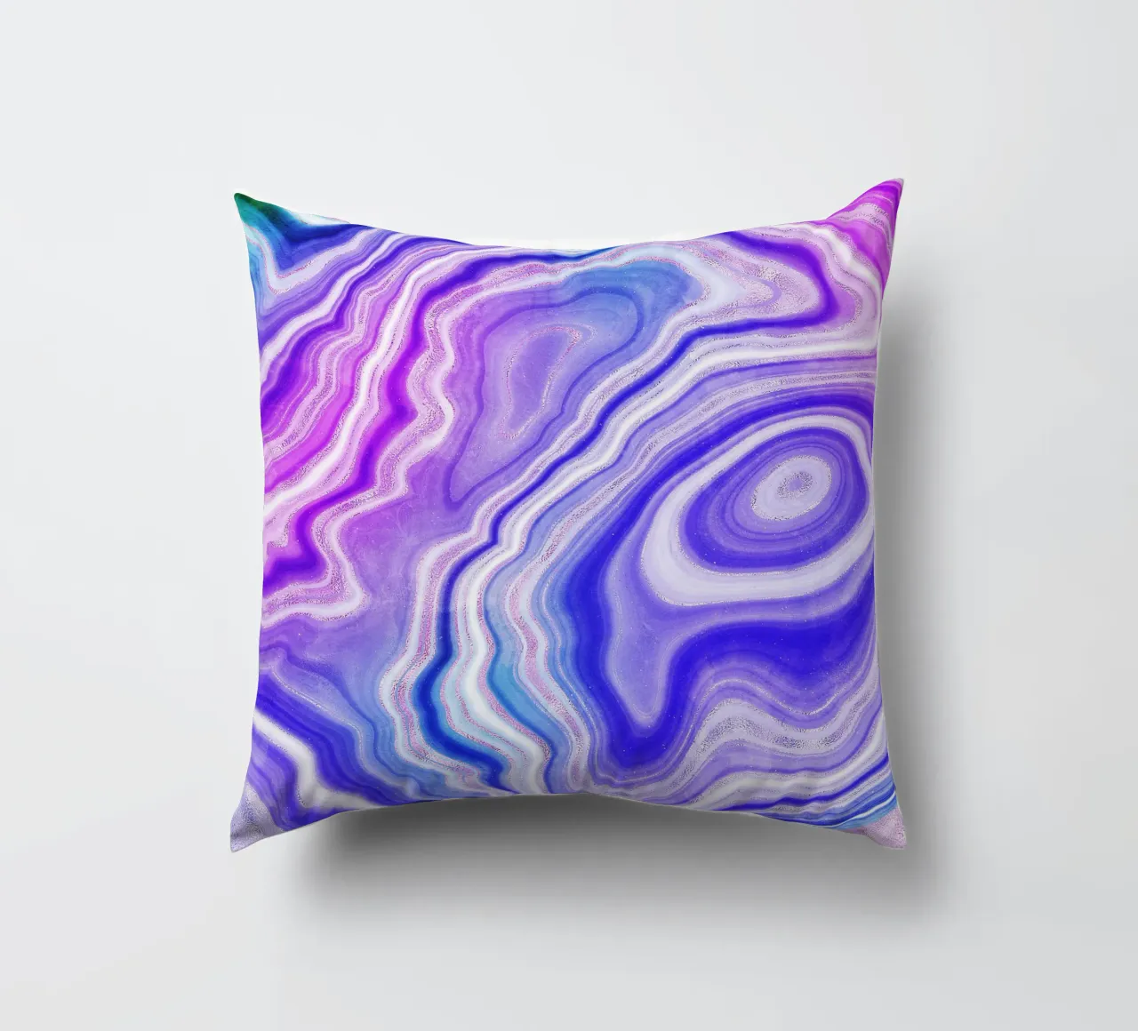 Agata neon Texture 06 cuscino da Gemstone Textures