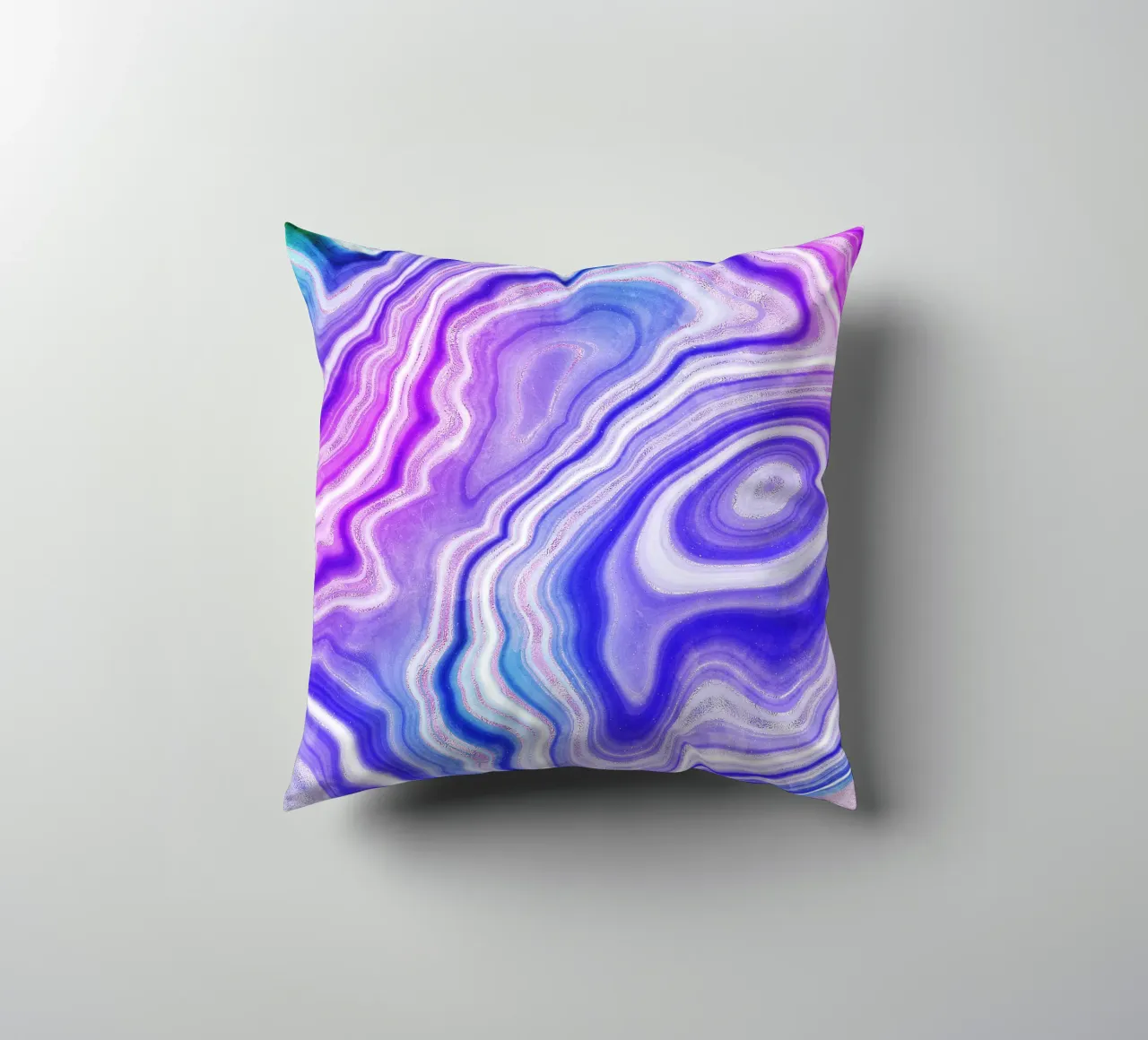 Agata neon Texture 06 cuscino da Gemstone Textures