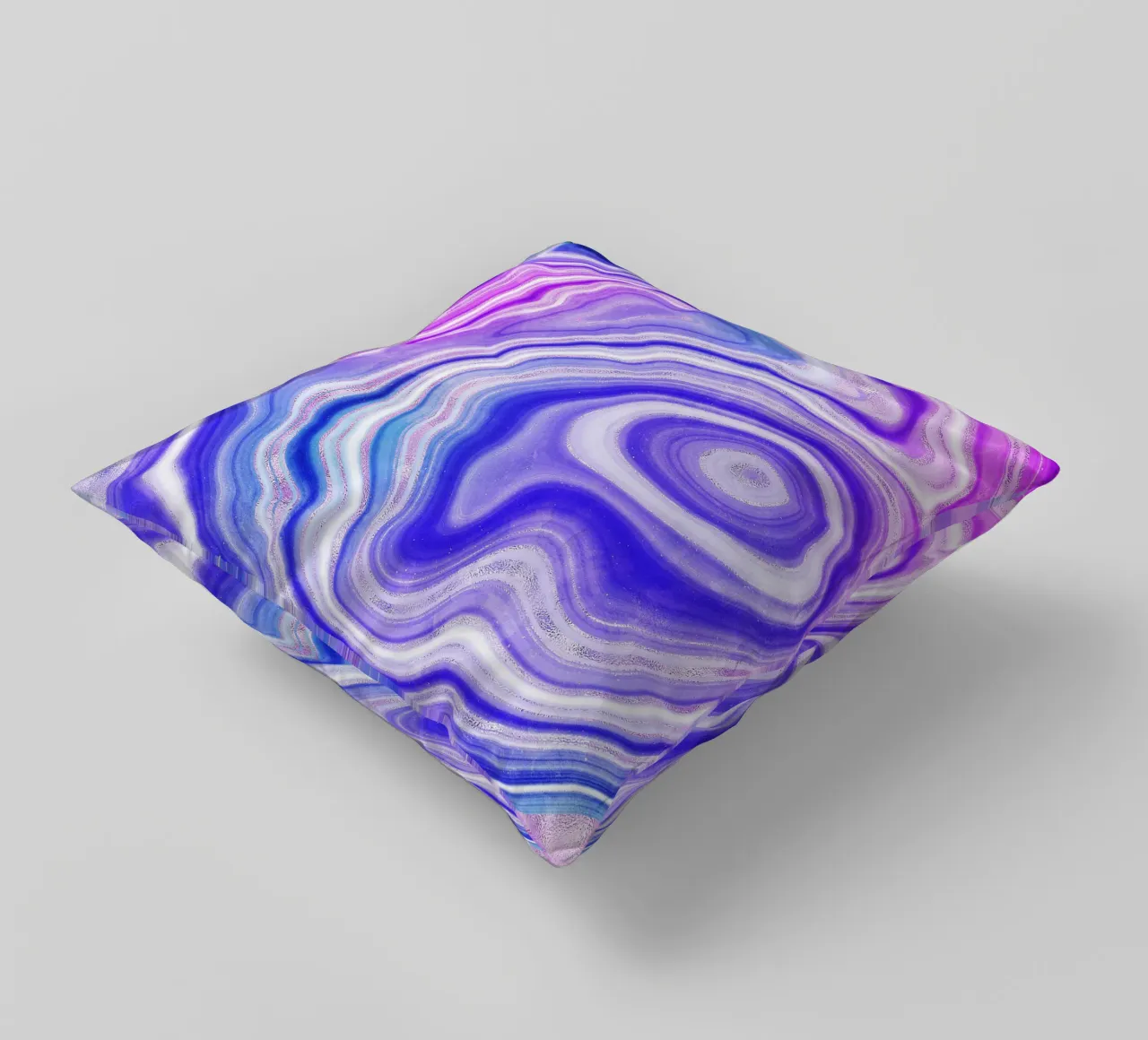 Agata neon Texture 06 cuscino da Gemstone Textures