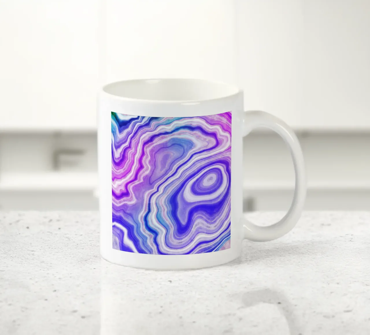 Agata neon Texture 06 tazza in ceramica da Gemstone Textures