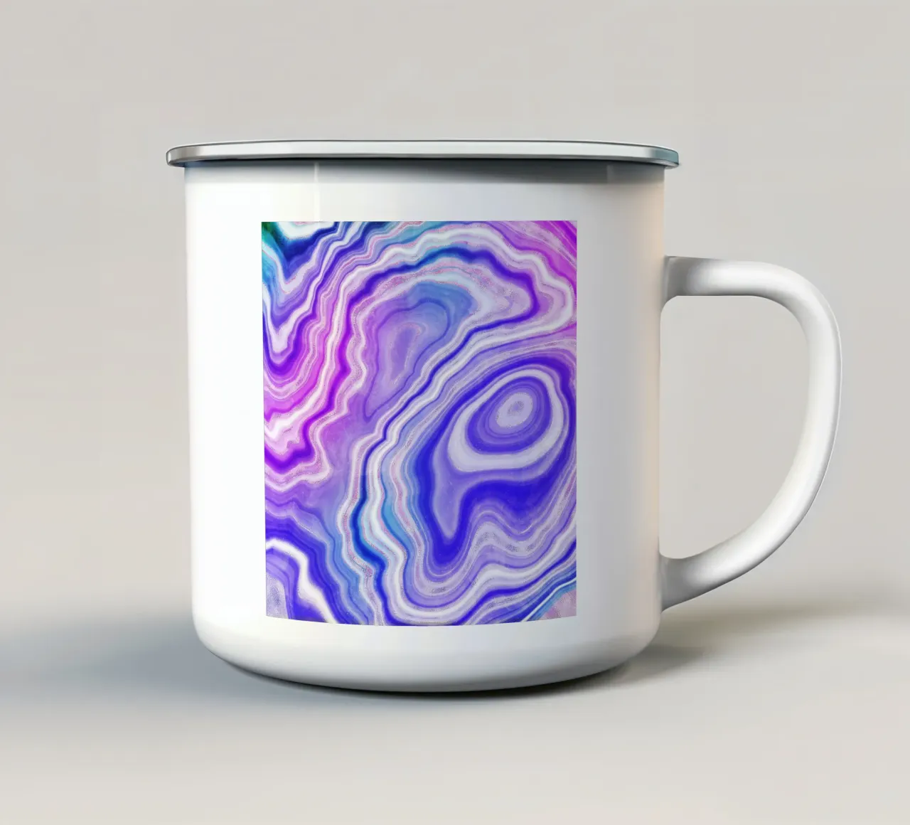 Agata neon Texture 06 tazza in smalto da Gemstone Textures