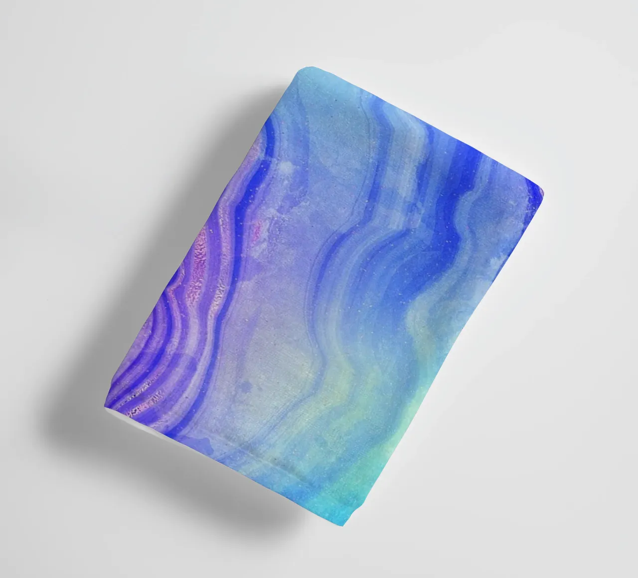 Neon Agate Texture 07 towel by Gemstone Textures